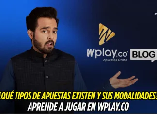 Portada de una entrada que pregunta qué tipos de apuestas existen, con una persona gesticulando junto al logotipo del blog.